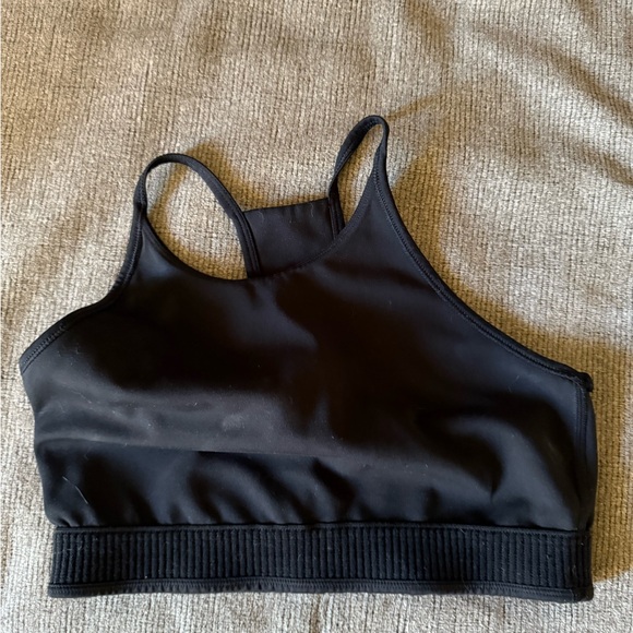 Girlfriend Collective Black Sports Bra - Picture 2 of 6